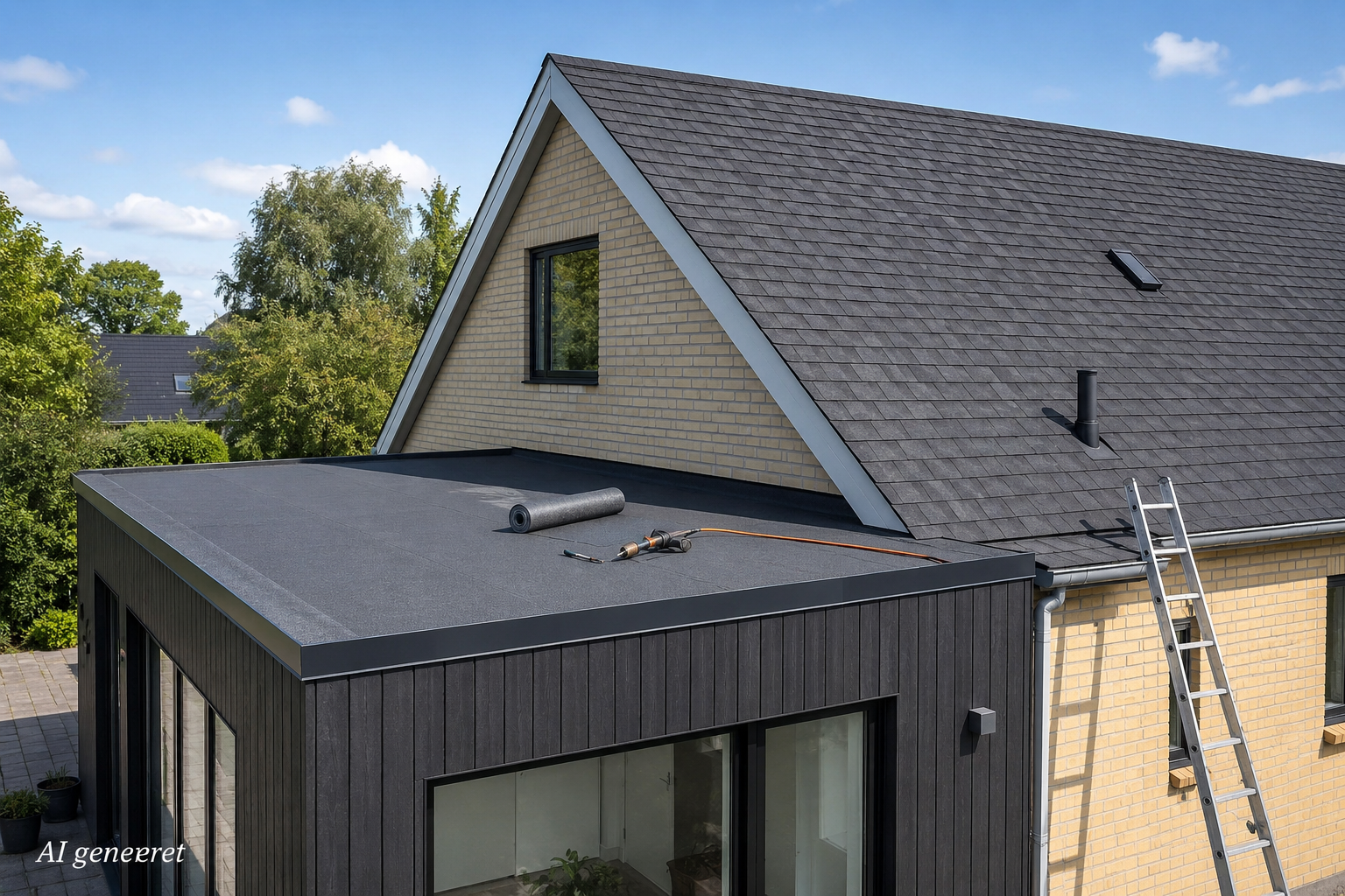 Tagpap eller shingles til dit nye tag?
